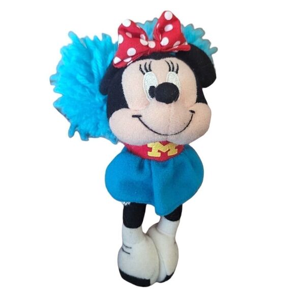Disney Minnie Mouse Cheerleader Magnetic 6" Mini Plush - Picture 2 of 4